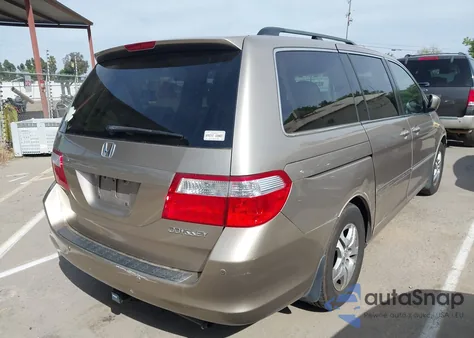 2005 Honda Odyssey Ex-L from USA, damaged, VIN 5FNRL38615B407908